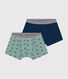 Lot de 2 boxers en coton enfant