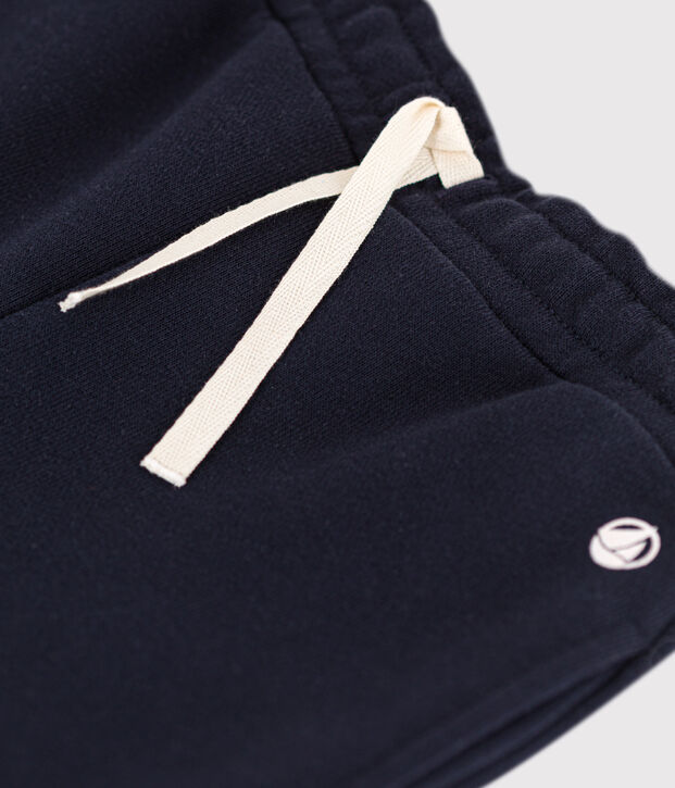 Pantalon de jogging en molleton enfant fille bleu marine