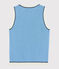 Pull sans manches en coton jersey enfant garçon gris POUSSIERE CHINE