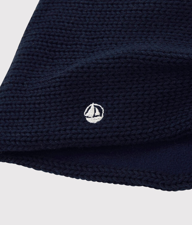 Snood enfant gar&ccedil;on-fille bleu marine