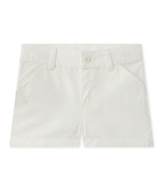 Short Bebe Garcon En Coton Marshmallow Petit Bateau