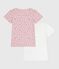 Lot de tee-shirts enfant en coton manches courtes imprimé pommes variante 1