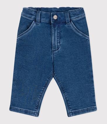 Pantalon bébé en jean élasthanne