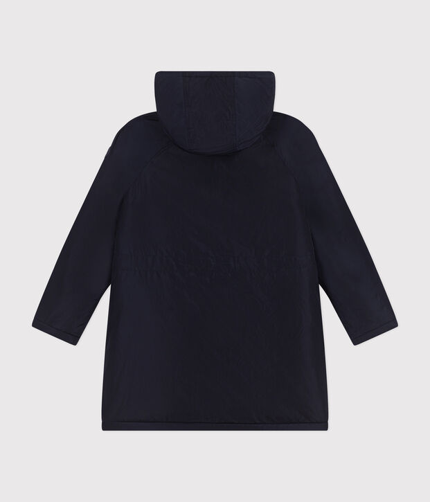 Parka femme bleu marine