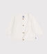 Cardigan en tricot de coton ajouré bébé