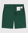 Bermuda short enfant en serge de coton uni WILLOW