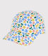 Casquette imprimée à fleurs enfant fille