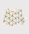 Pyjama imprimé en coton motif fleurs enfant blanc AVALANCHE/ MULTICO