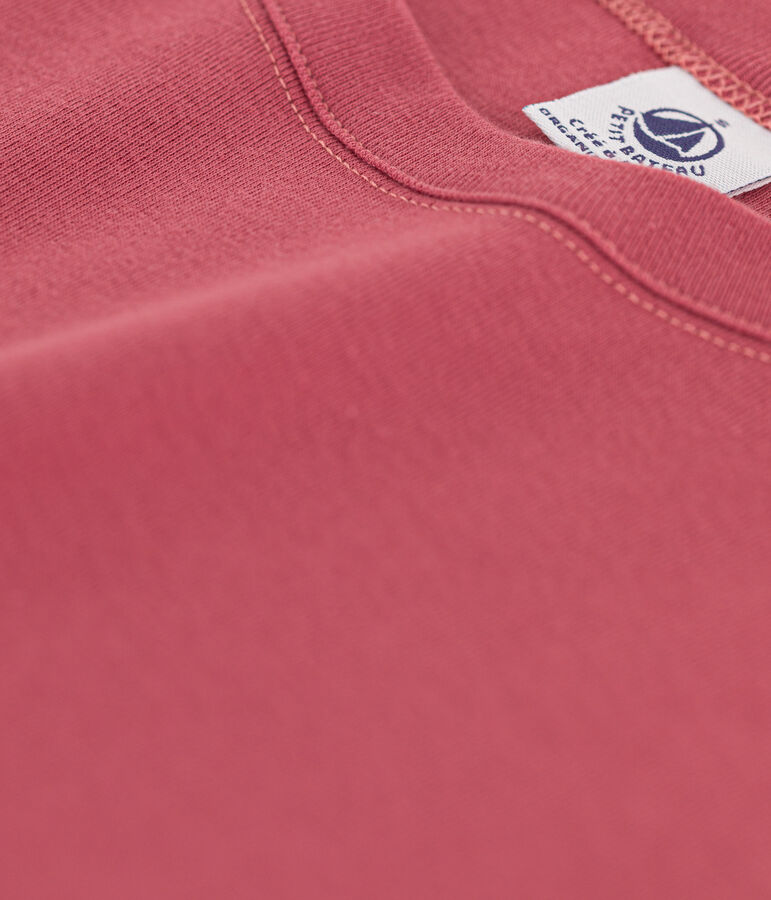 Tee-shirt L'ICONIQUE col rond en coton Femme rose PAPI