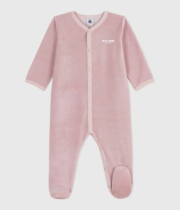 Dors bien en velours bébé