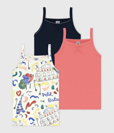 Lot de chemises à bretelles enfant en coton imprimé Opéra