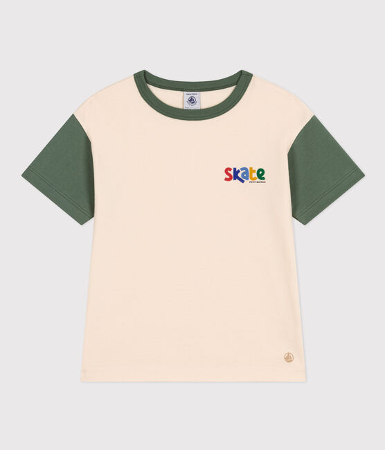 Tee-shirt imprimé en jersey enfant garçon AVALANCHE/ CROCO