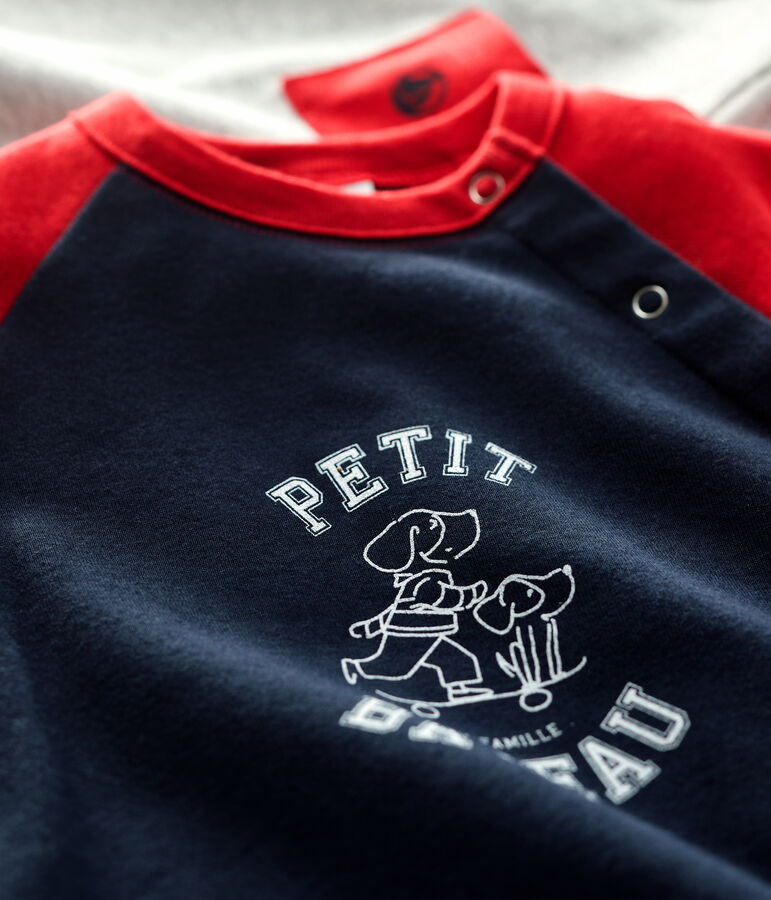 Lot de 2 tshirts coton b&eacute;b&eacute;. variante 1