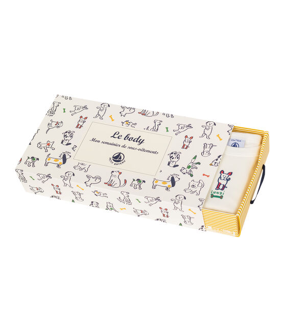 Lot de 5 bodies manches longues bébé garçon variante 1