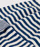 Pantalon bébé rayé en tubique bleu MEDIEVAL/ MONTELIMAR