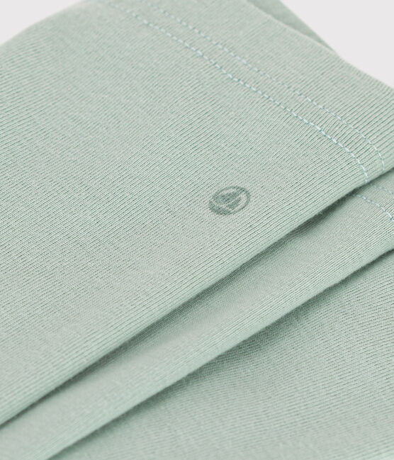 Legging en coton bébé vert HERBIER