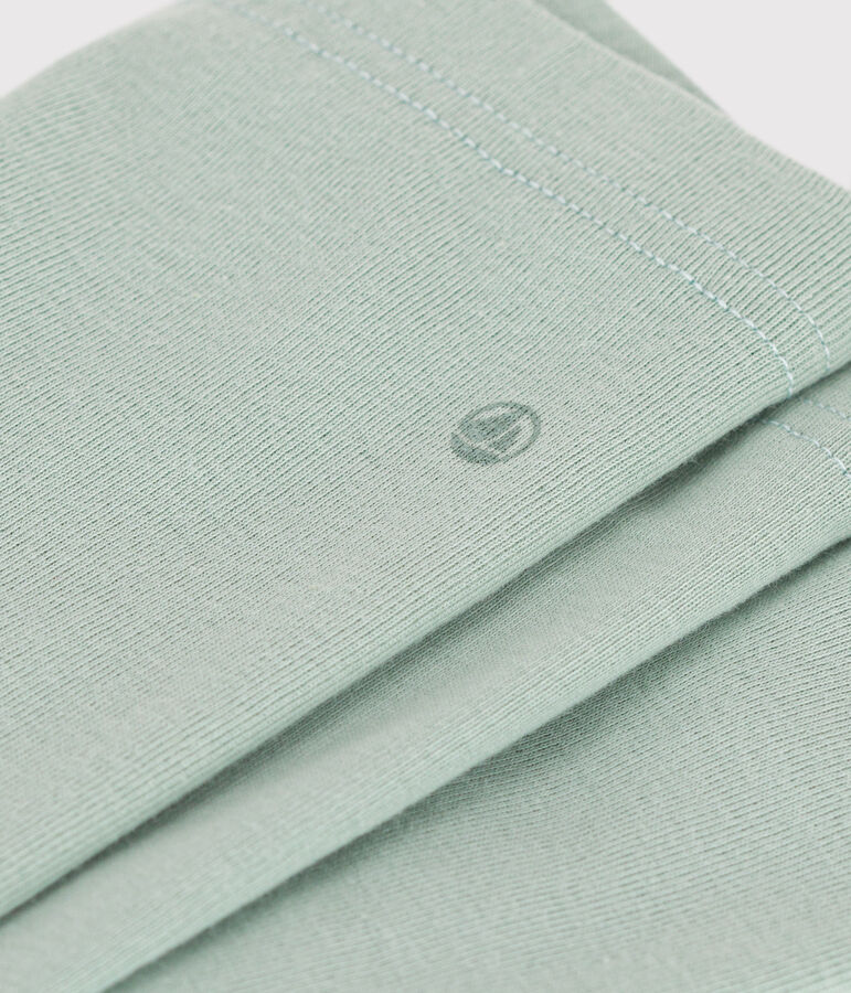 Legging en coton b&eacute;b&eacute; vert HERBIER