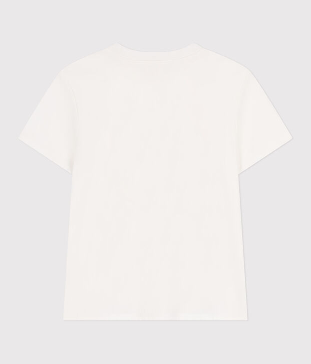 Tee-shirt Femme Le Droit en coton uni blanc