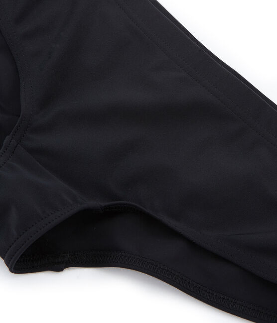 Bas de maillot de bain uni femme noir NOIR