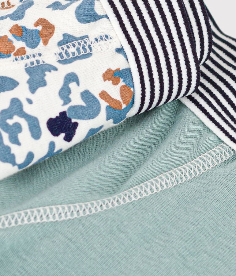 Lot de 2 boxers en coton petit gar&ccedil;on multicouleur