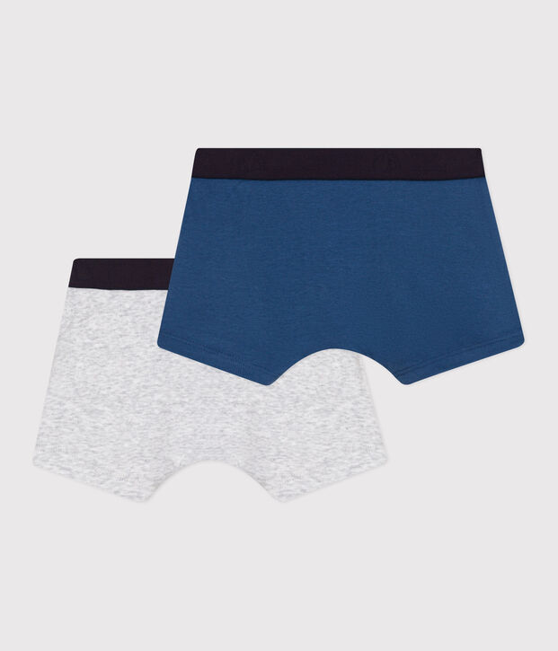 Lot de 2 boxers en coton enfant multicouleur
