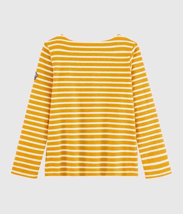 Marini&egrave;re iconique Femme jaune/blanc