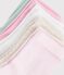 5 paires de chaussettes bébé en coton unies variante 2