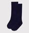 Chaussettes hautes bébé en laine et coton variante 1
