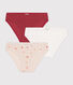Lot de 3 culottes fille en coton