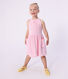 Robe sans manches enfant en coton uni