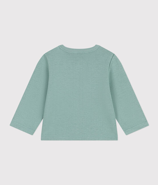 Cardigan en jersey épais bébé vert PAUL