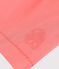 Robe sans manches enfant en coton uni corail