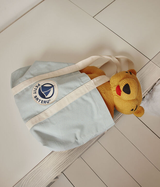 Sac de plage en coton multicouleur