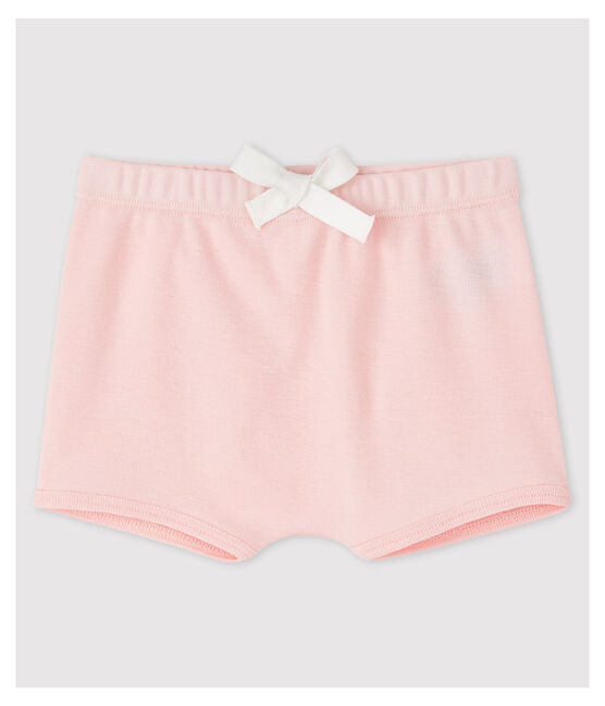 Short en coton bébé rose MINOIS