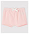 Short en coton bébé rose MINOIS