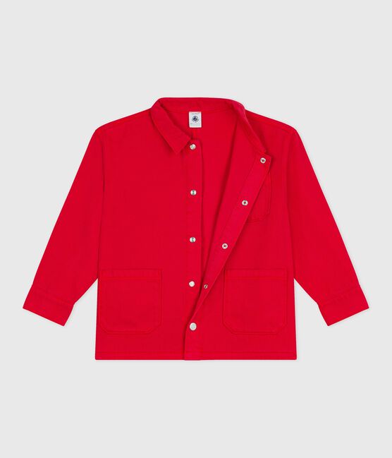 Veste enfant en coton unie POMPIER