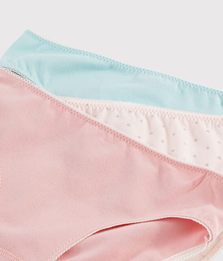 Lot de 3 culottes &agrave; paillettes fille variante 1