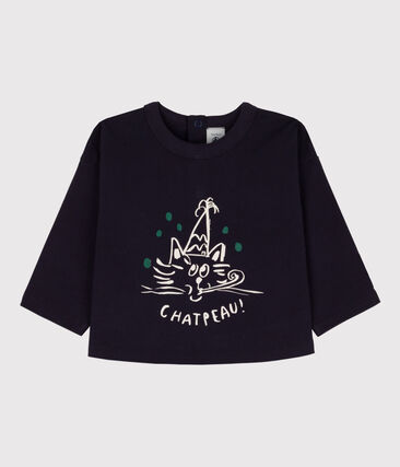 Tee-shirt manches longues bébé en coton