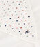 Carré de bain en coton blanc MARSHMALLOW/blanc MULTICO