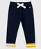 Pantalon bébé garçon en tubique bleu SMOKING