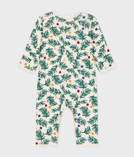 Pyjama sans pieds imprimé en coton bébé rouge AVALANCHE/ AURORA