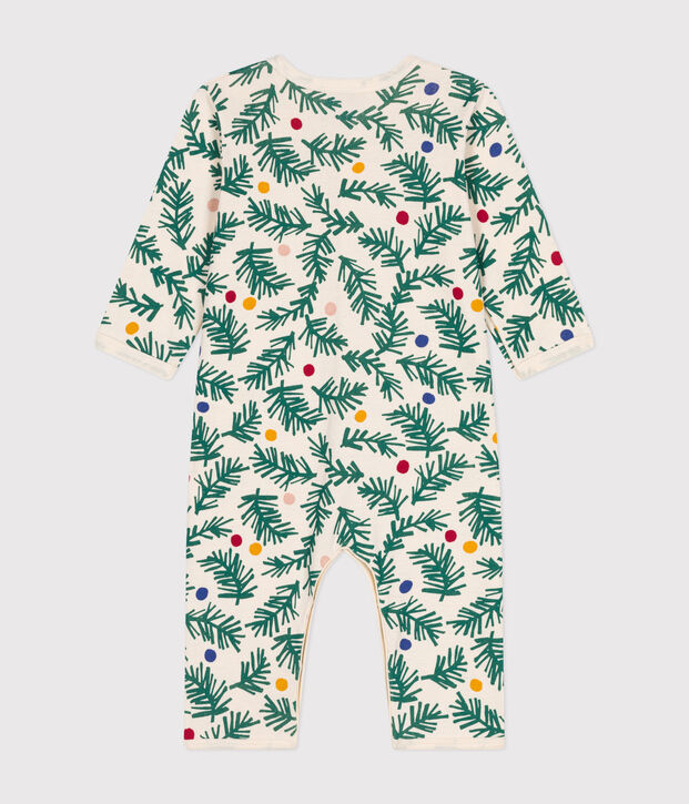 Pyjama sans pieds imprim&eacute; en coton b&eacute;b&eacute; rouge/rouge