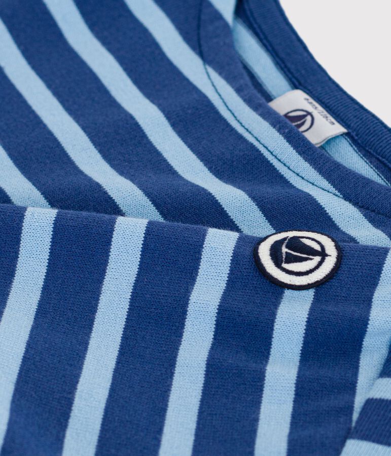 Marini&egrave;re enfant en coton &agrave; rayures CREPUSCULE/ FLO