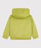 Blouson enfant en PU uni vert MOSS
