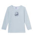 T-shirt garçon en laine et coton