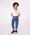 Tee-shirt enfant à manches courtes imprimé écru MILK