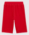 Bermuda en coton enfant garçon rouge PEPS