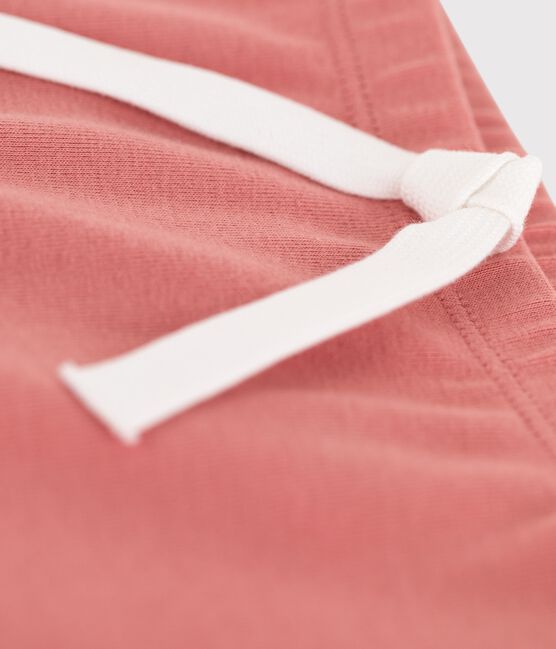 Short bébé en coton bio rose PAPAYE
