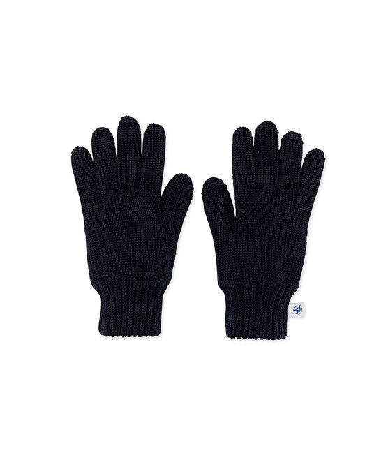 Gant enfant garçon bleu SMOKING