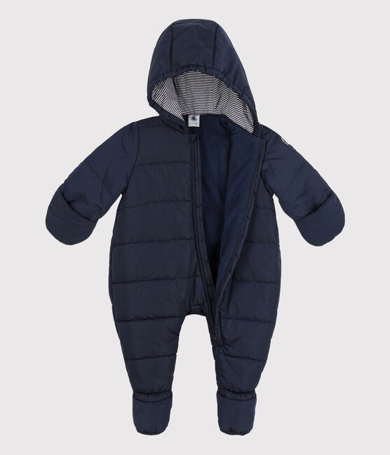 Combipilote bébé en matière recyclée bleu SMOKING